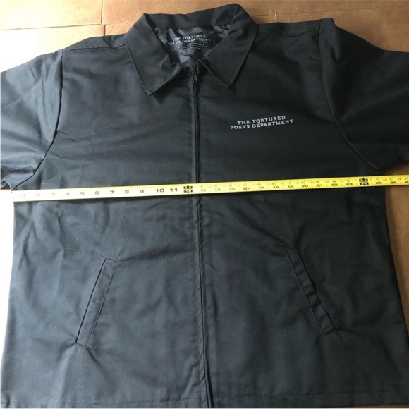 NEW The Tortured Poets Department TTPD Black Jacket XL (NO Patches) - Picture 7 of 14